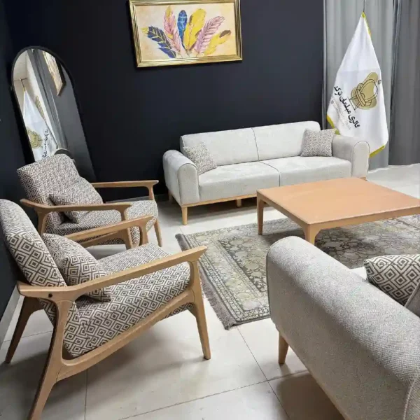 مبل راحتی منیمال مدل Z ست 8 نفره